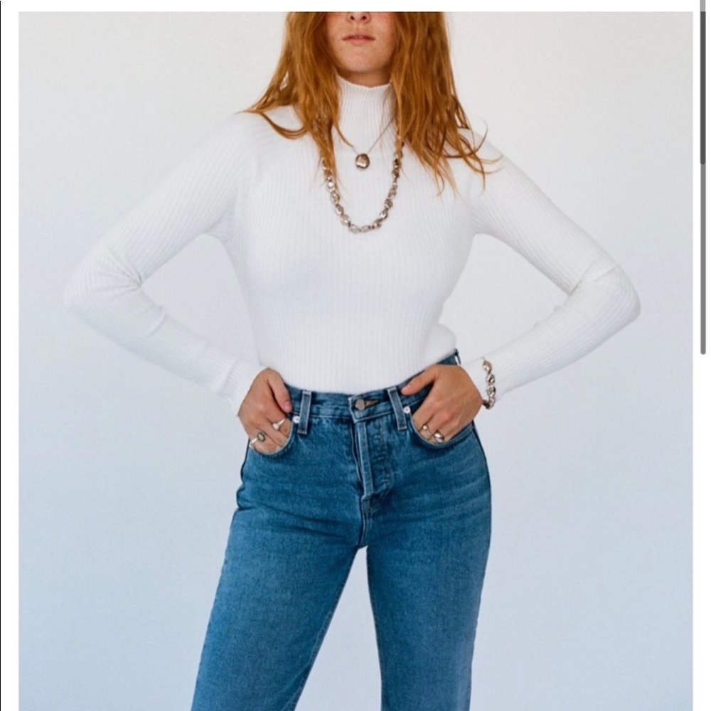 Jeu Illimite Claudia ribbed turtleneck